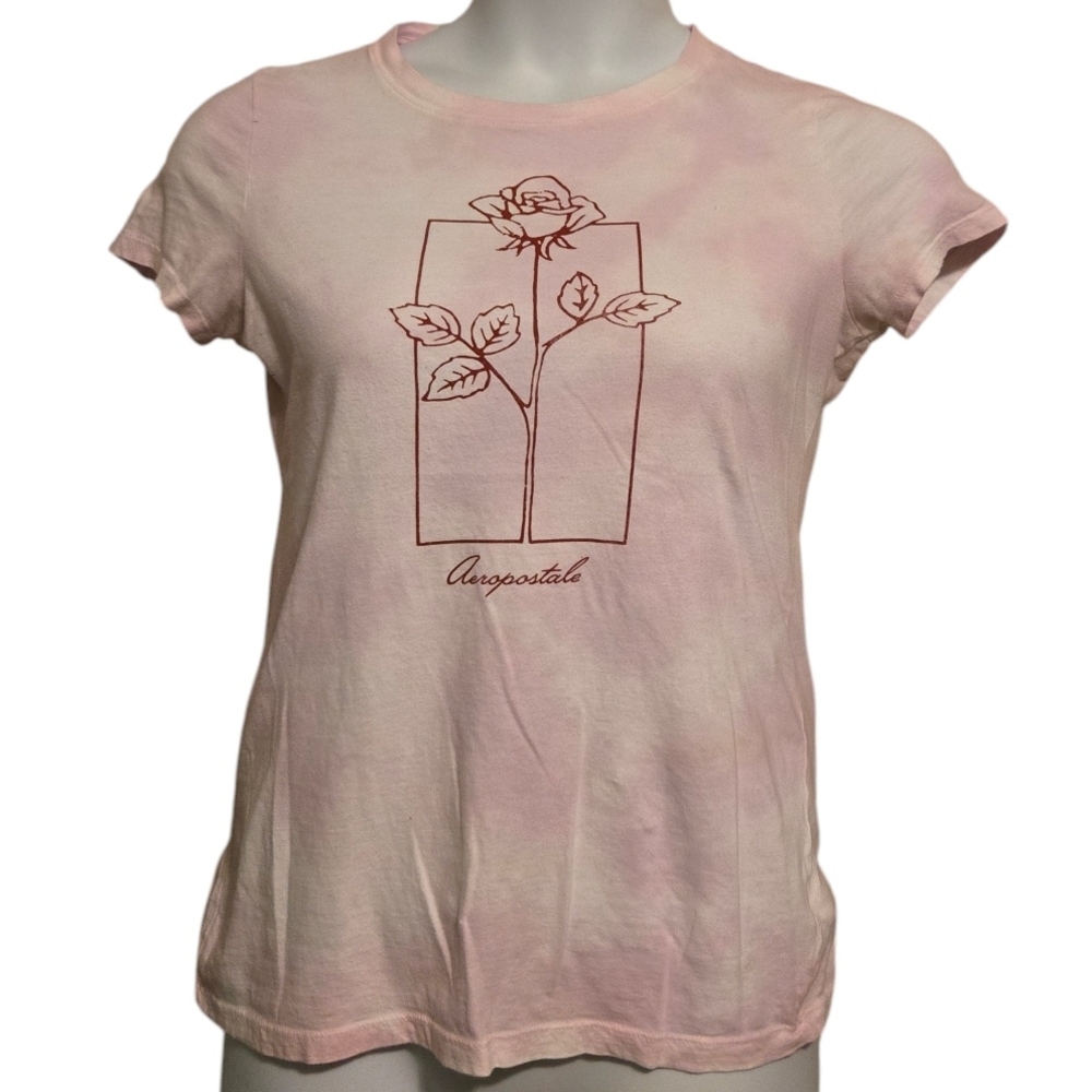Aeropostale Pink Graphic Tee